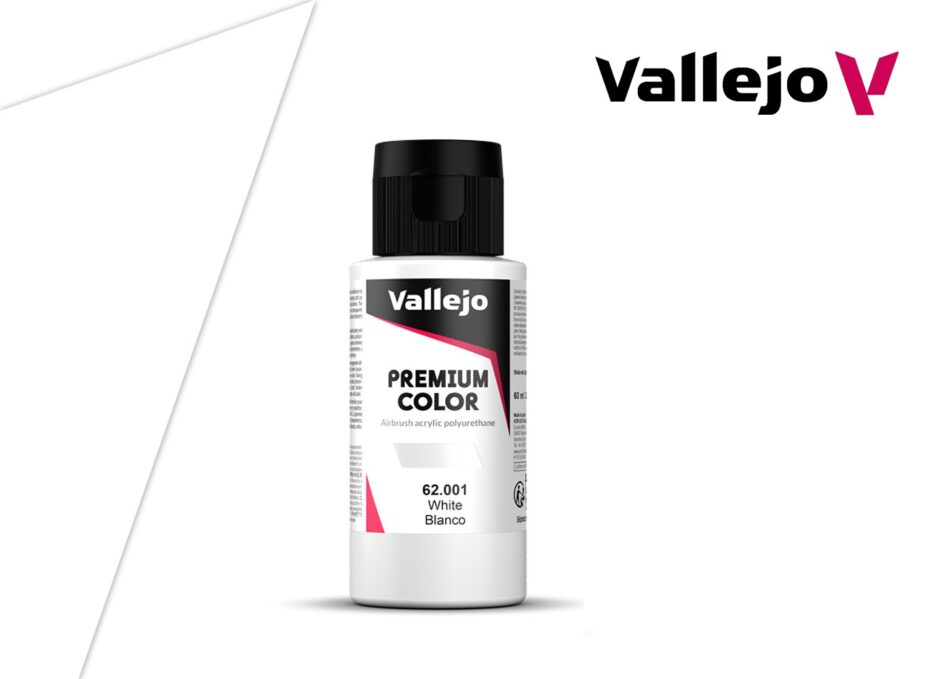 Vallejo Premium Colors - Opaque White (60ml)