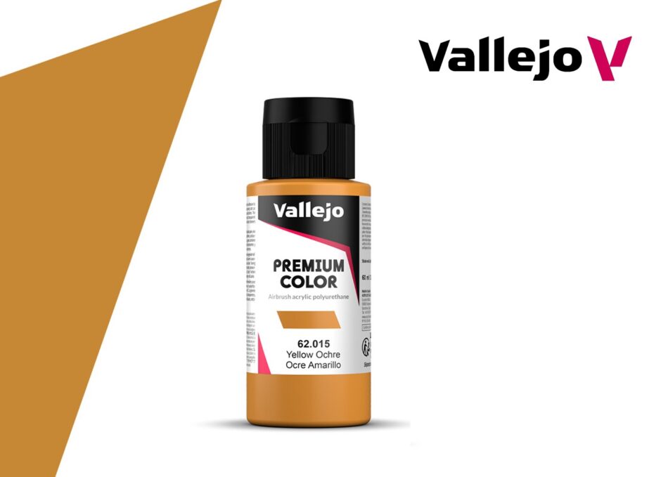 Vallejo Premium Colors - Opaque Yellow Ochre (60ml)