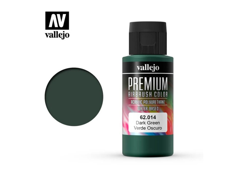 Vallejo Premium Colors - Opaque Dark Green (60ml)