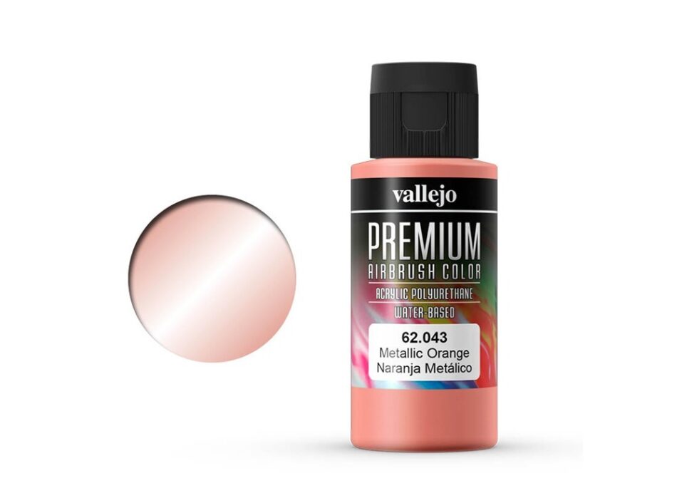 Vallejo Premium Colors - Metallic Orange (60ml)