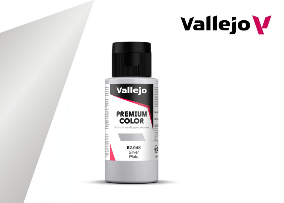 Vallejo Premium Colors - Metallic Silver (60ml)