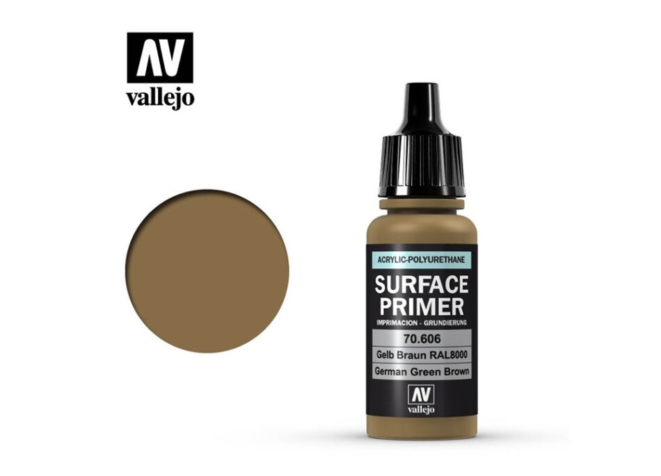 Vallejo Primers - German Green Brown (17ml)