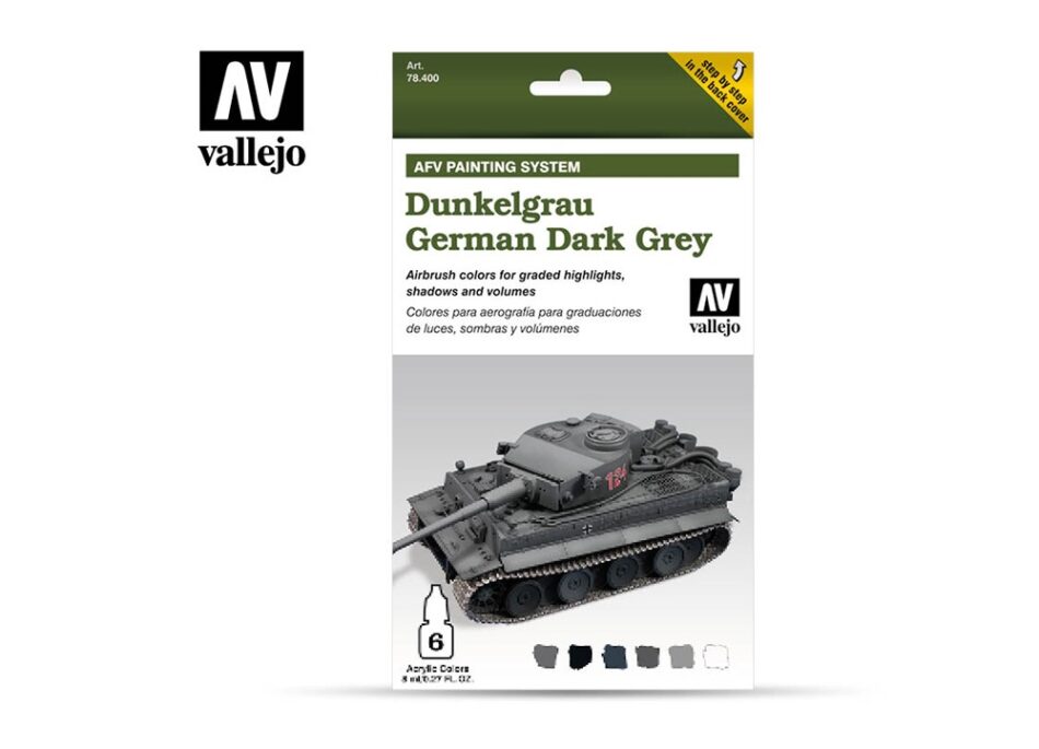 Vallejo AFV Armour Set - German Dark Grey