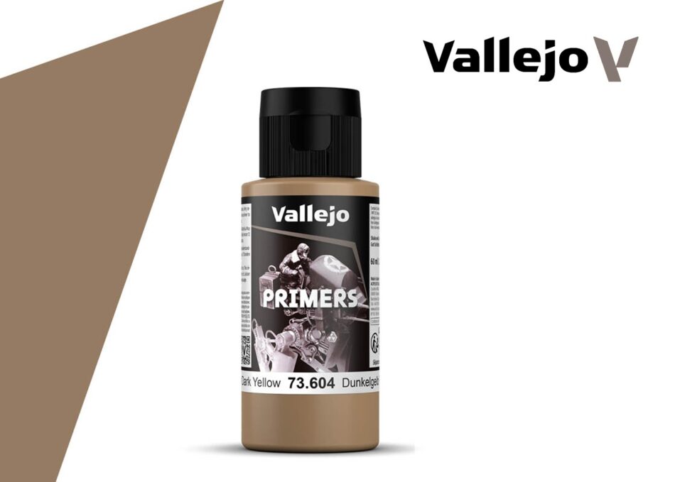 Vallejo Primers - German Dark Yellow (60ml)
