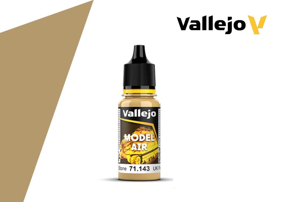 Vallejo Model Air - UK Light Stone (18ml)