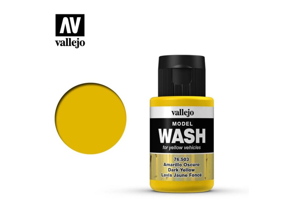 Vallejo Model Wash - Dark Yellow (35ml)