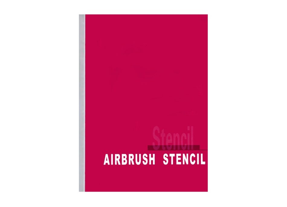 Temporary Tattoo Airbrush Stencil Book 6 (15 Large Back Designs)