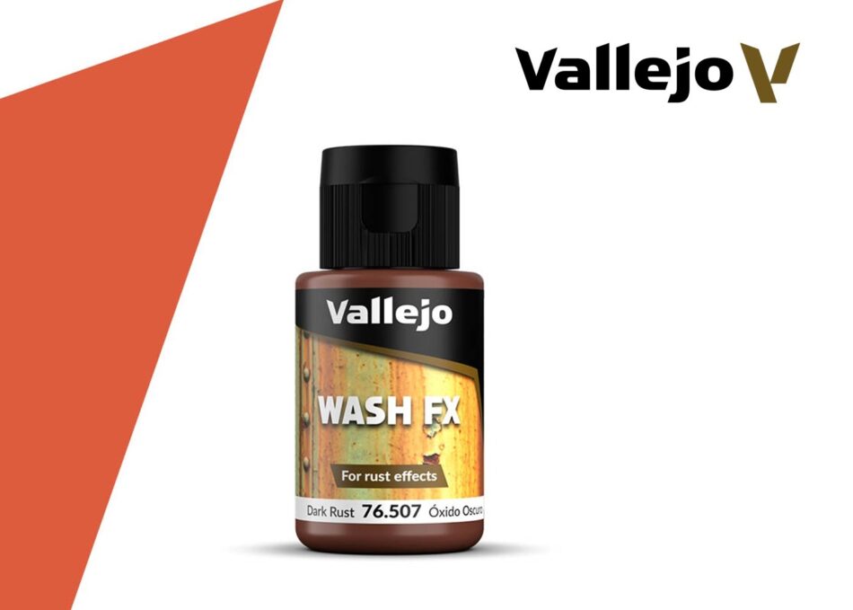 Vallejo Wash FX - Dark Rust (35ml)
