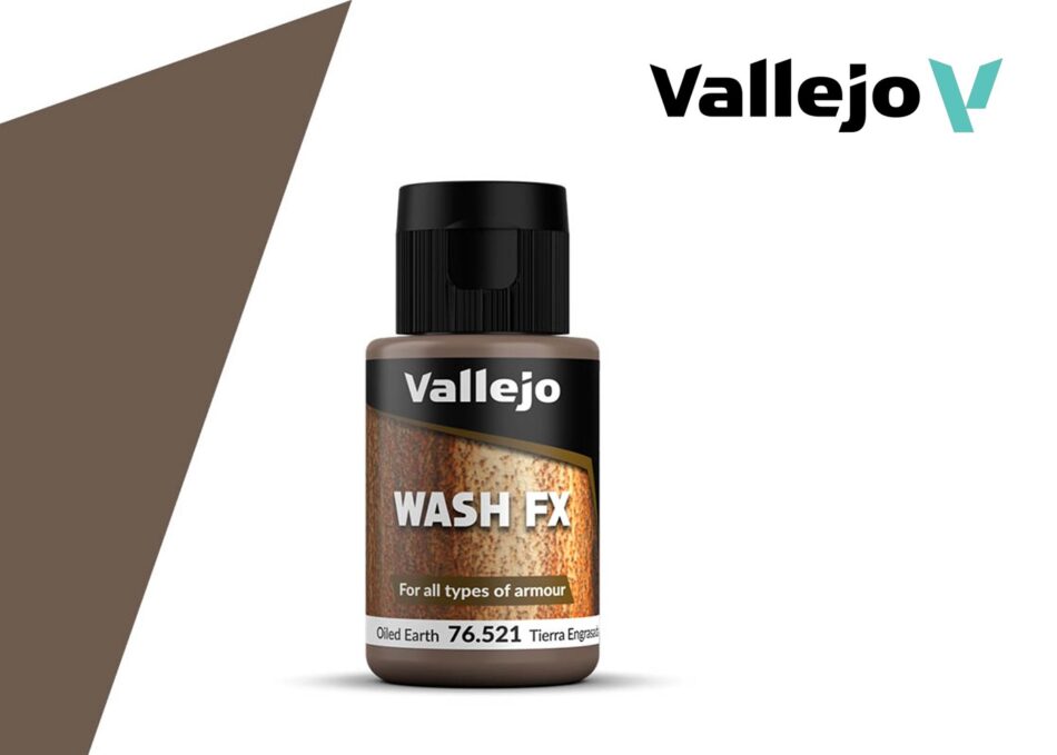 Vallejo Wash FX - Oiled Earth (35ml)
