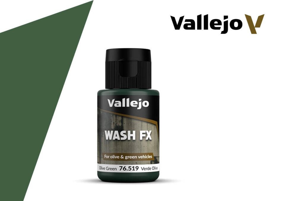 Vallejo Wash FX - Olive Green (35ml)