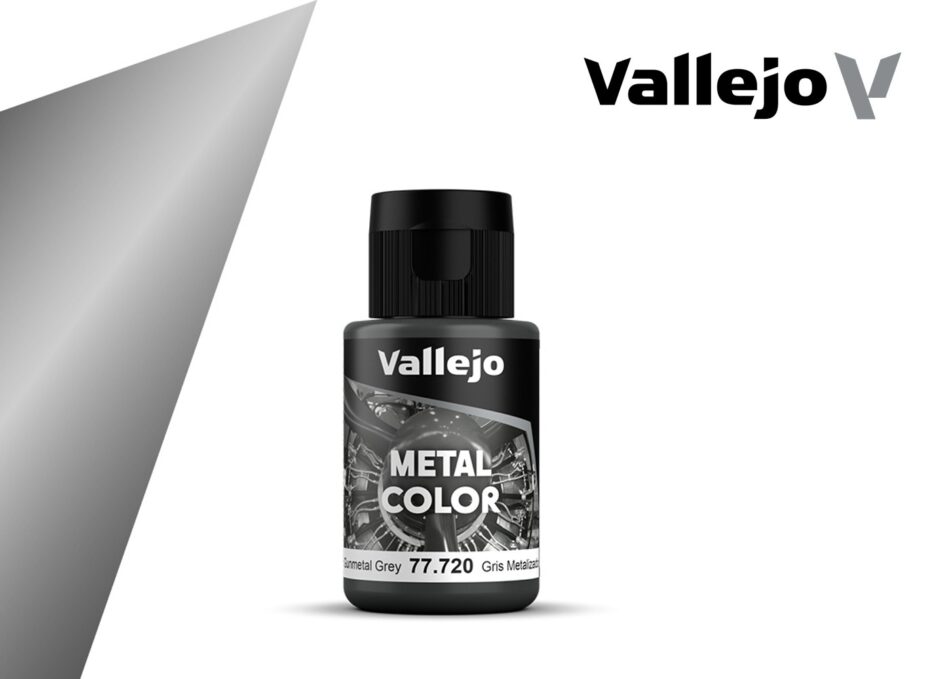 Vallejo Metal Color - Gunmetal Grey (32ml)
