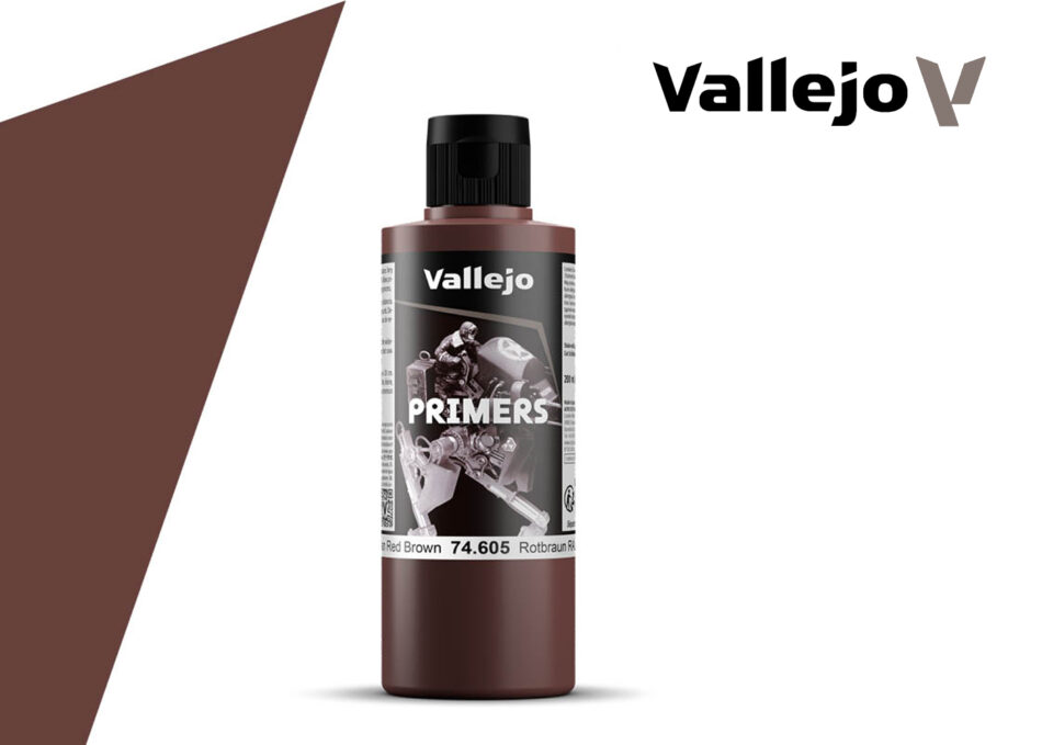 Vallejo Primers - German Red Brown (200ml)