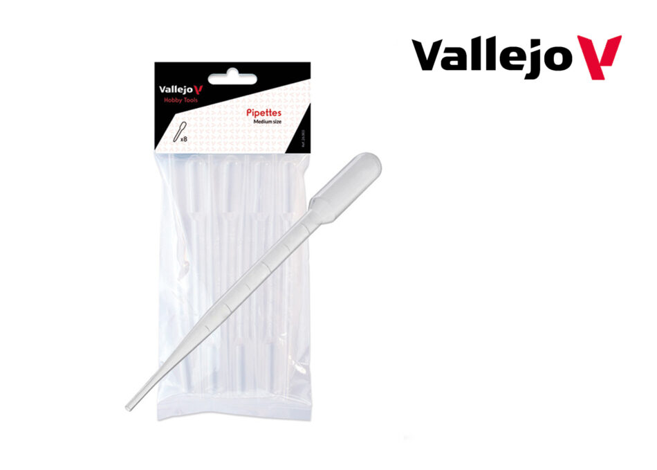 Vallejo - Medium Sized Pipettes 3ml (Pack of 8)