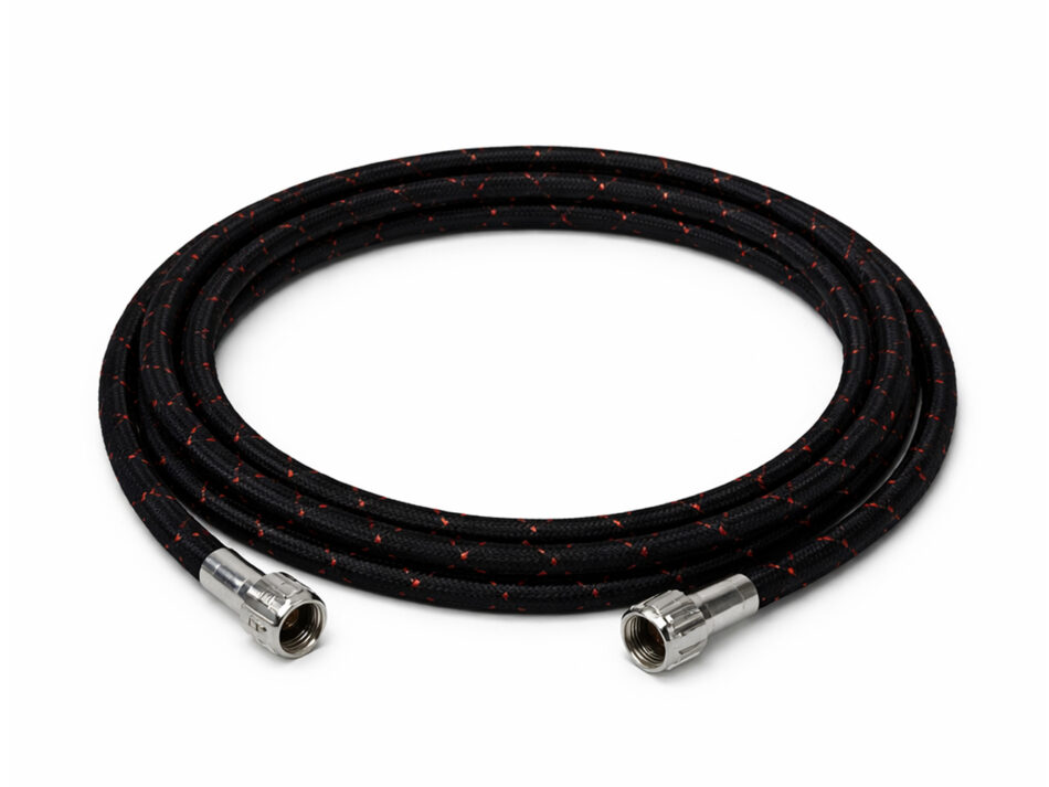 Aerograph Braided Airbrush Hose - Aerograph UNEF Thread to 1/8 BSP