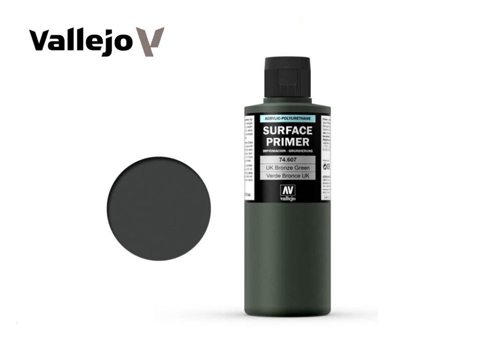 Vallejo Primers - UK Bronze Green (200ml)