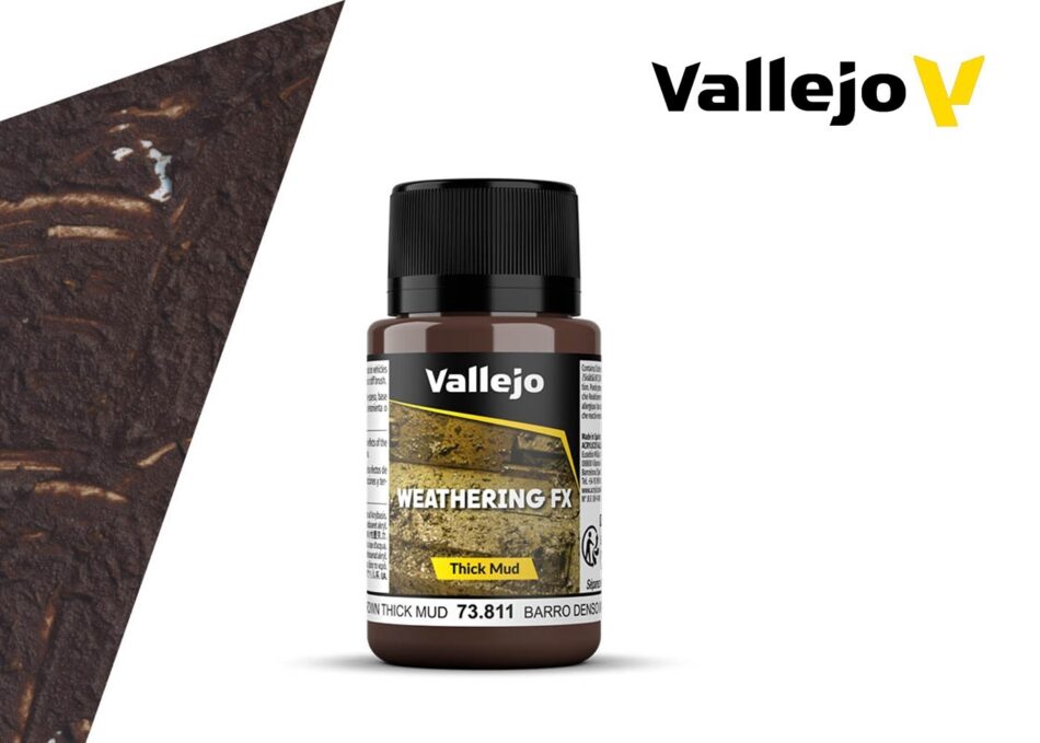 Vallejo Weathering FX - Brown Thick Mud (40ml)