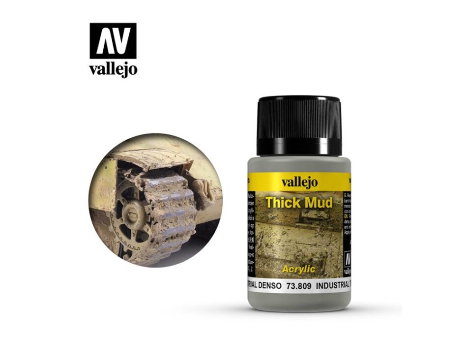 Vallejo Weathering Effects - Industrial Thick Mud (40ml)