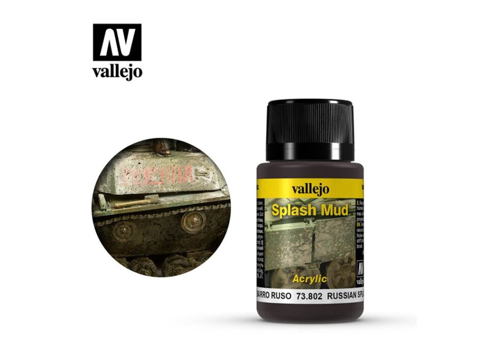 Vallejo Weathering Effects - Russian Splash Mud (40ml)