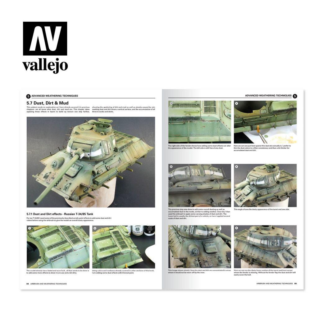 Airbrushing and Weathering Techniques - Contents