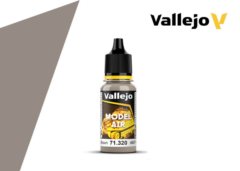 Vallejo Model Air - AMT-1 Light Grey Brown (18ml)