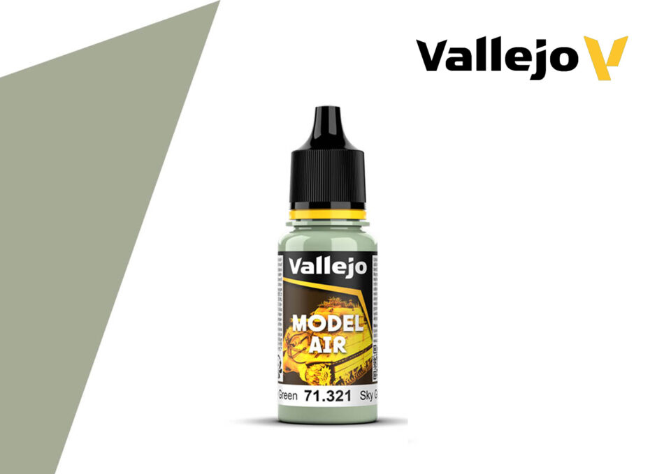 Vallejo Model Air - IJA Light Grey Green (18ml)