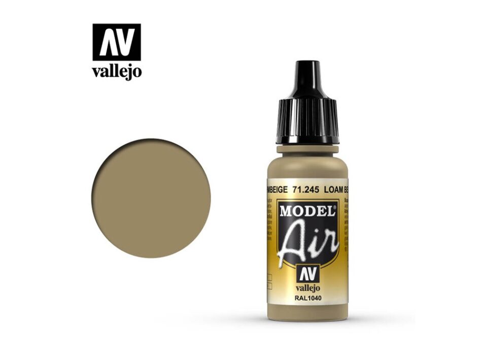 Vallejo Model Air - Loam Beige (17ml)