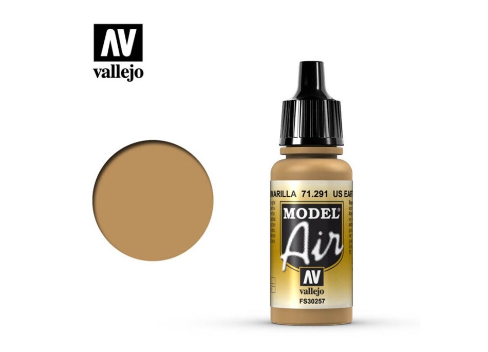 Vallejo Model Air - US Earth Yellow (17ml)