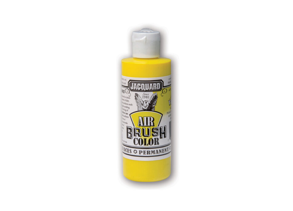 Jacquard Airbrush Colors - Metallic Yellow (4oz)