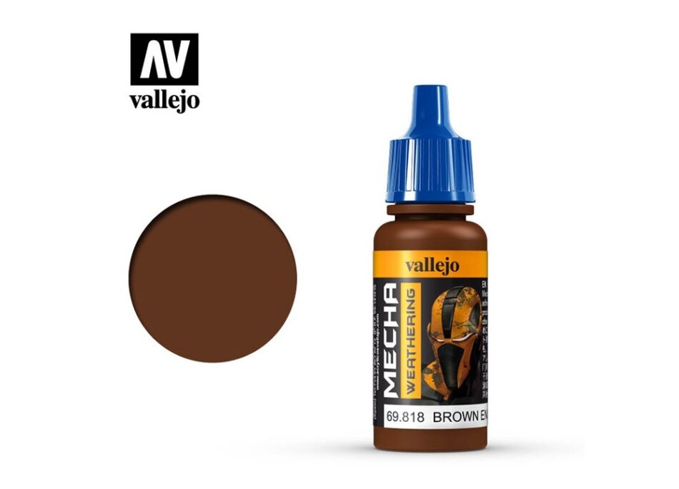 Vallejo Mecha Color - Brown Engine Soot [Matt] (17ml)