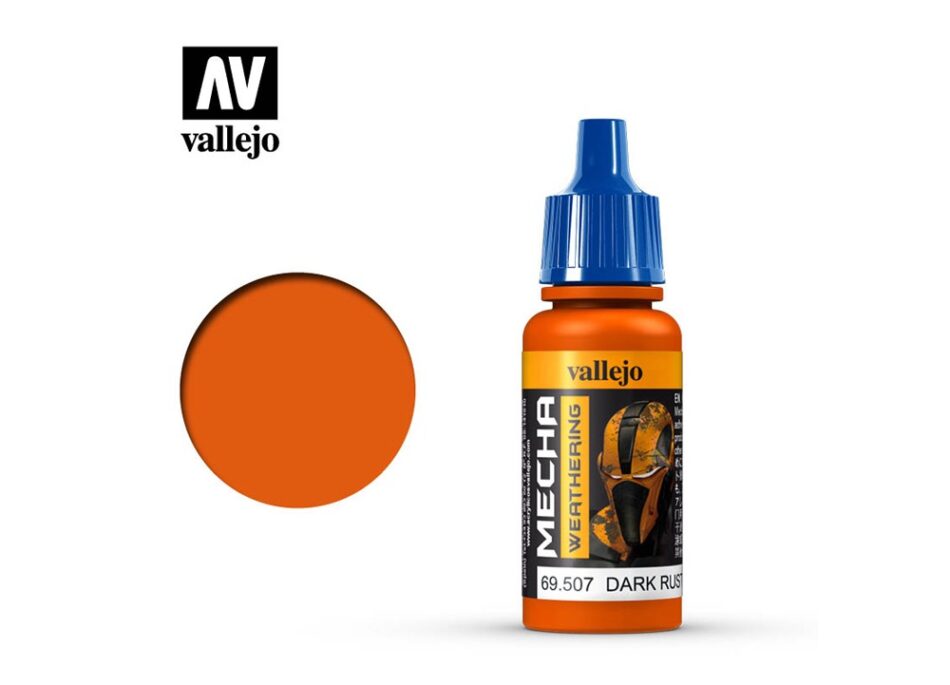 Vallejo Mecha Color - Dark Rust Wash (17ml)