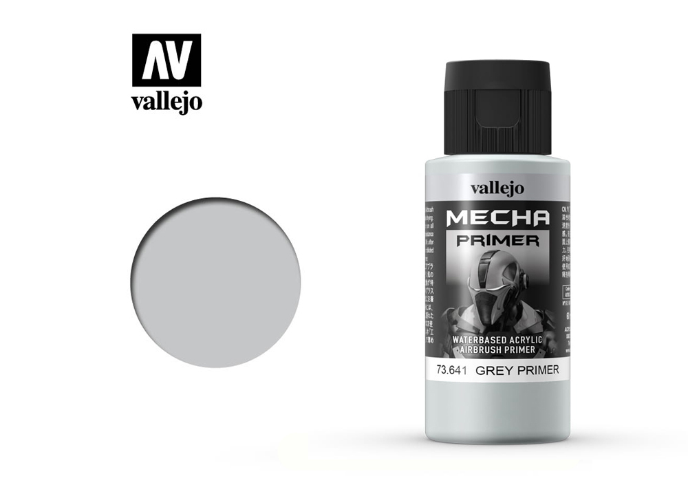 Vallejo - Mecha Surface Primer Grey (60ml) - Everything Airbrush