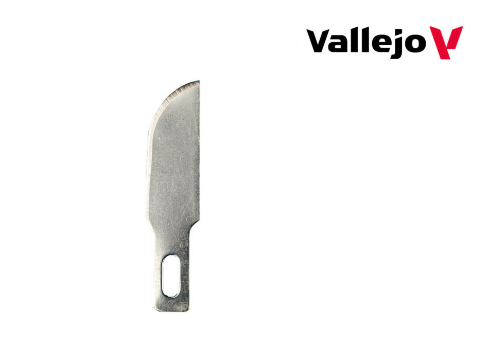 Vallejo Hobby Tools - #10 Curved Blades for #1 Handle (Pack of 5)