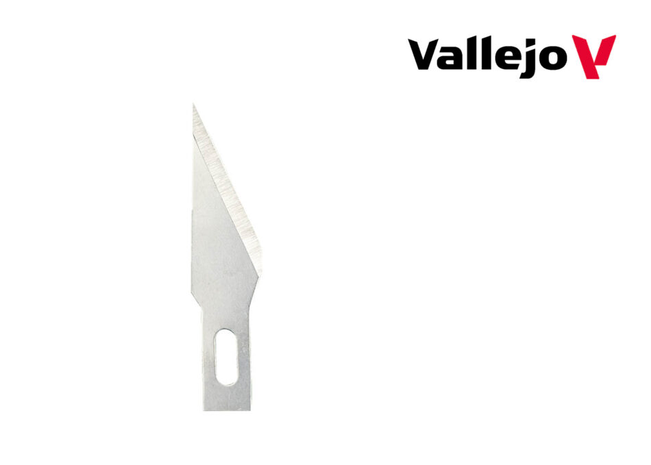 Vallejo Hobby Tools - #11 Fine Point Blades for #1 Handle (Pack of 5)
