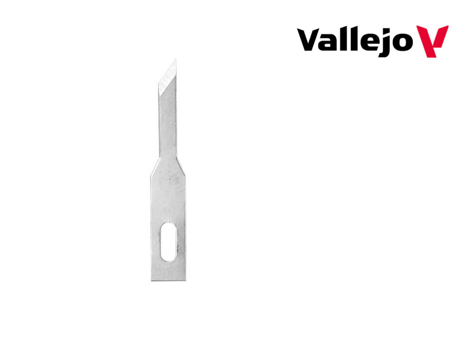 Vallejo Hobby Tools - #68 Stencil Edged Blades for #1 Handle (Pack of 5)