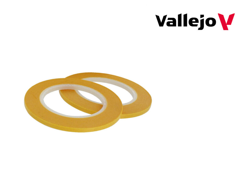 Vallejo Hobby Tools - Masking Tape [3mm x 18m] (Twin Pack)