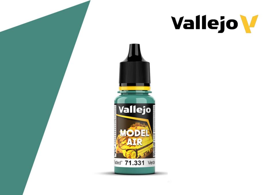 Vallejo Model Air - Cockpit Emerald Green "Faded" (18ml)