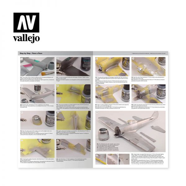 Vallejo Metal Color Paint Set Metallic Panels (4 x 32ml) Everything