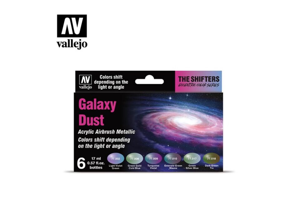Vallejo The Shifters - Galaxy Dust Paint Set (6 x 17ml)