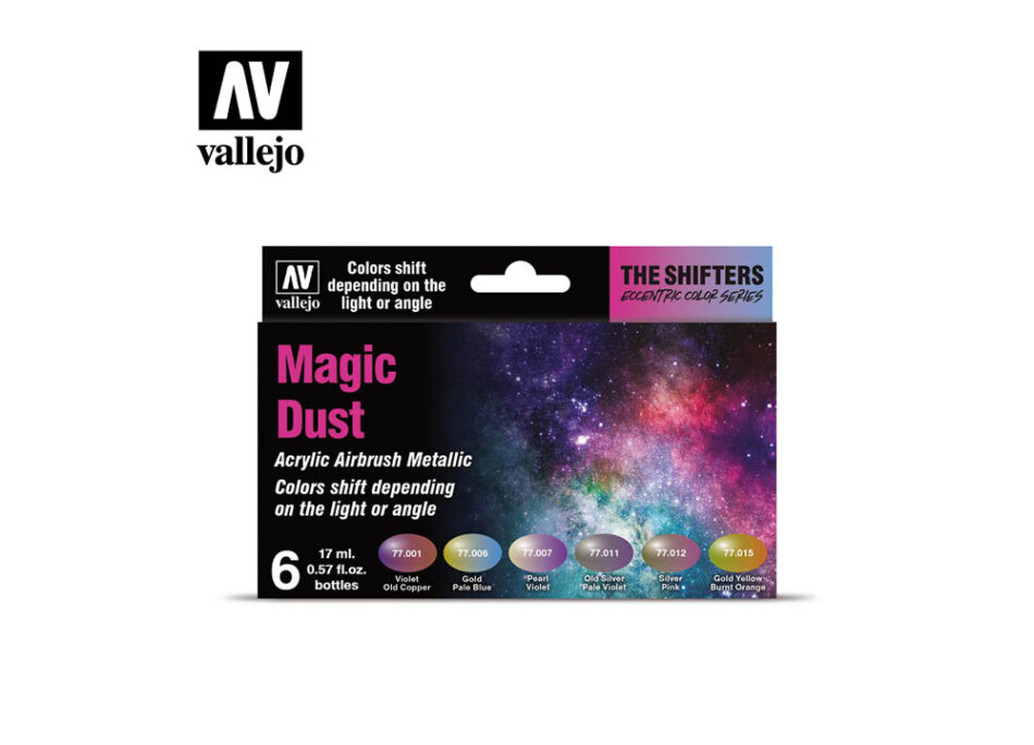 Vallejo The Shifters - Magic Dust Paint Set (6 x 17ml)