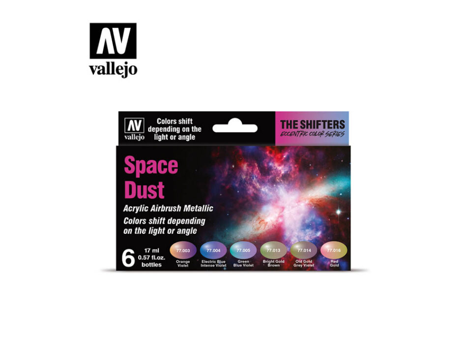 Vallejo The Shifters - Space Dust Paint Set (6 x 17ml)