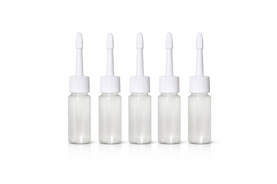 15ml Bottle with Long Spout & Cap (Pack of 5)