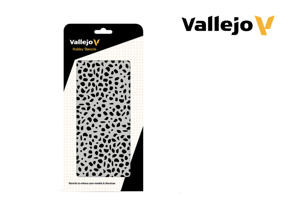 Vallejo Hobby Stencils - Luftwaffe WWII Spots Camo