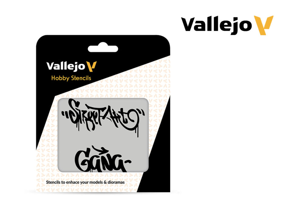 Vallejo Hobby Stencils - Street Art No 2
