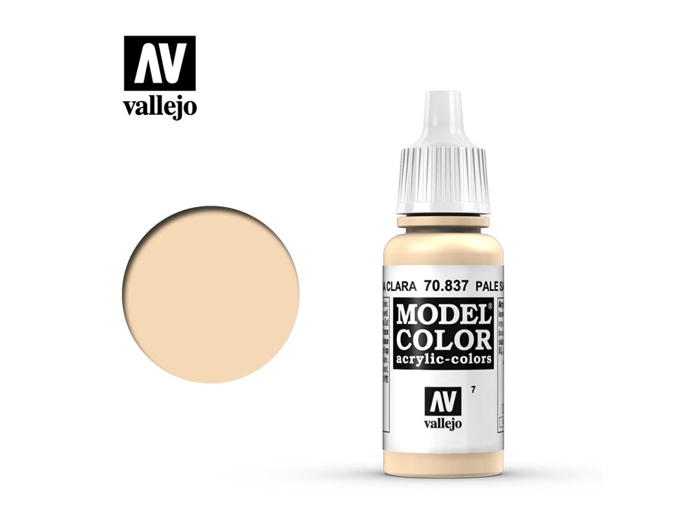 Vallejo 17ml Model Color Pale Sand acrylic paint # 837 