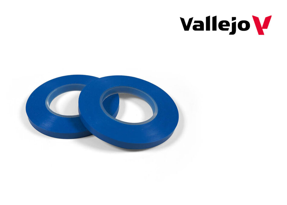 Vallejo Hobby Tools - Flexible Masking Tape [6mm x 18m] (Twin Pack)