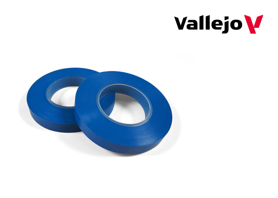 Vallejo Hobby Tools - Flexible Masking Tape [10mm x 18m] (Twin Pack)