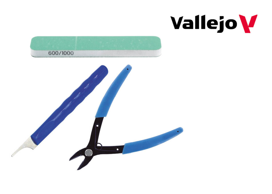 Vallejo Hobby Tools - Plastic Models Preparation Tool Kit