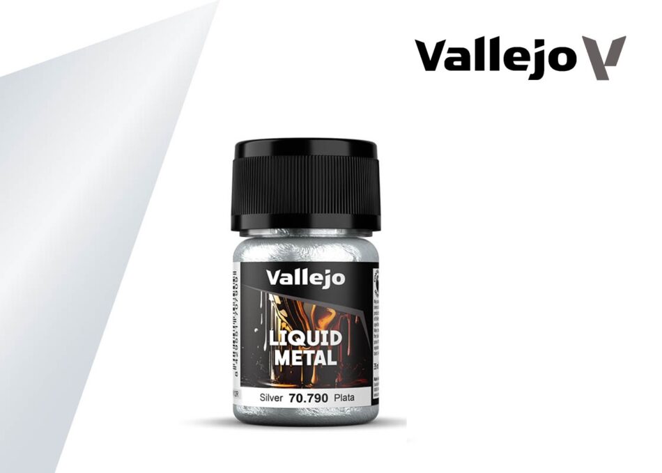 Vallejo Liquid Metal - Silver (35ml)