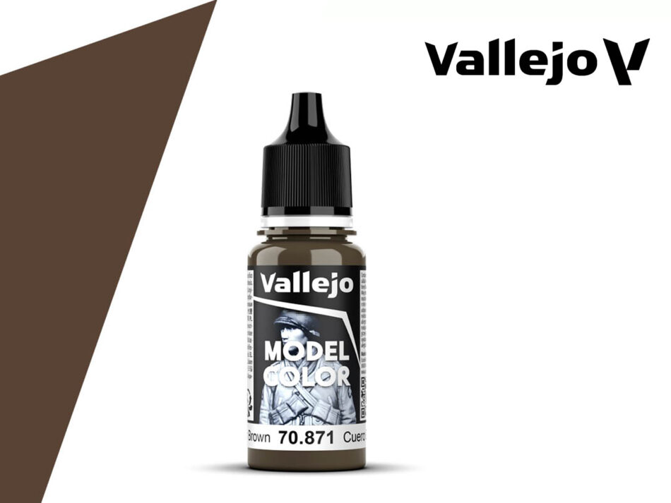 Vallejo Model Color - Leather Brown (18ml)
