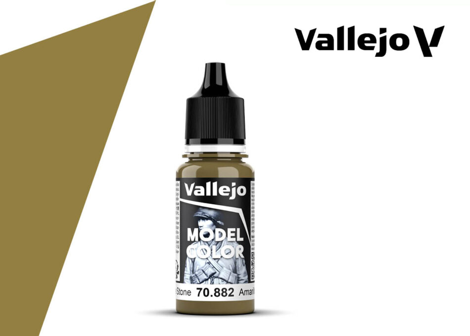 Vallejo Middle Stone Model Color Paint (18ml)